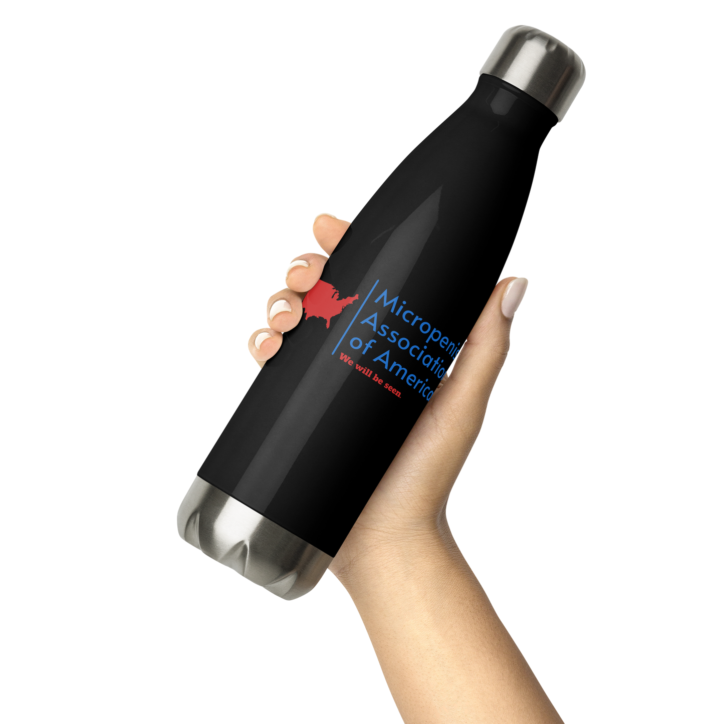 We Will Be Seen: Water Bottle