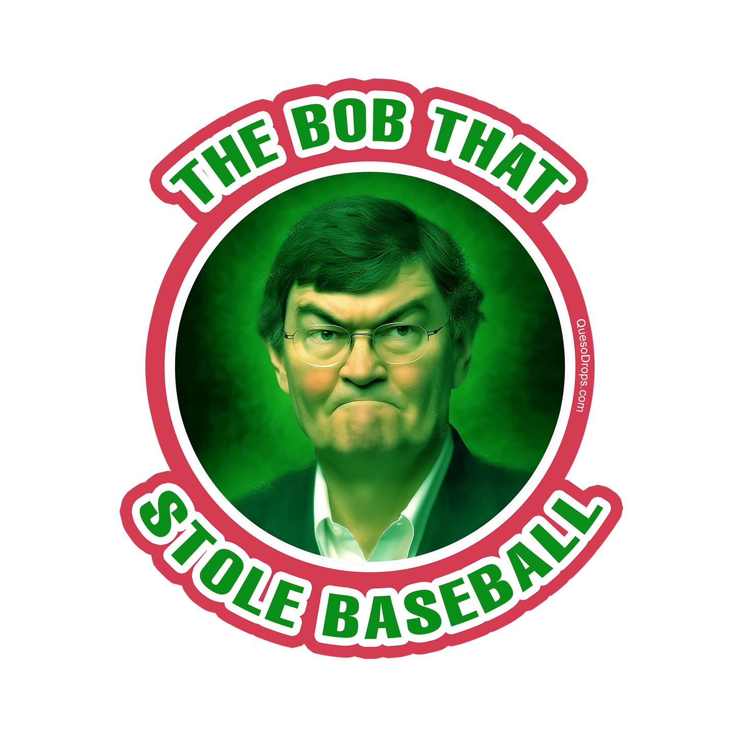 Bob Stole Baseball (car/refrigerator magnet)